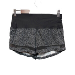 COPY - Lululemon pace perfect 3” high rise soundwave black